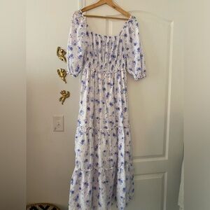 Love Shack Fancy x Target dress Cottage core Floral Maxi Dress